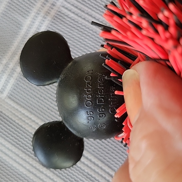 Vintage 1996 Disney Mickey Mouse Koosh Ball Key Chain - Picture 2 of 6